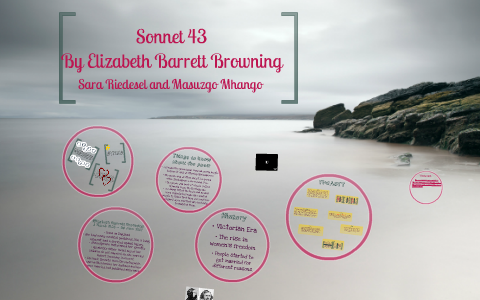 Sonnet 43 By Elizabeth Barrett Browning By Sara Riedesel