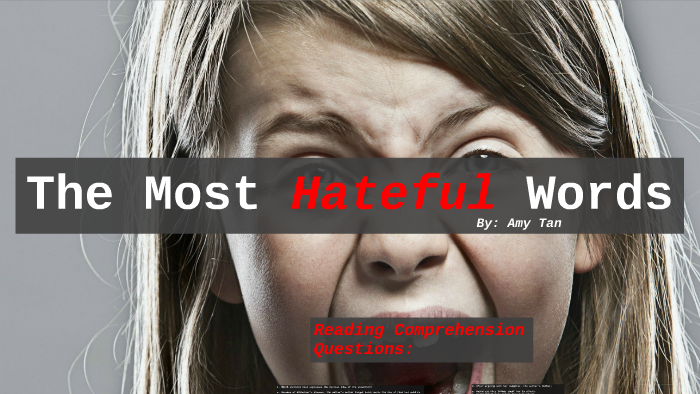 Other Words For Hateful Person