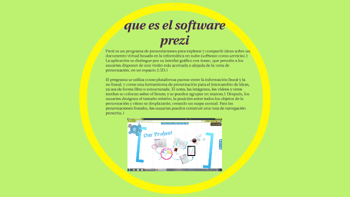 Que Es El Software Prezi By Angie Franco On Prezi