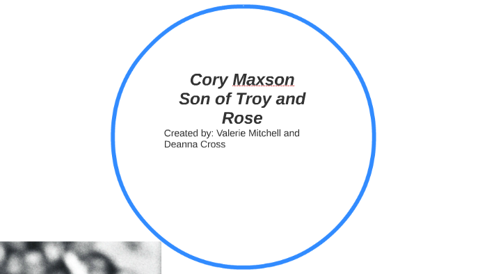 cory maxson
