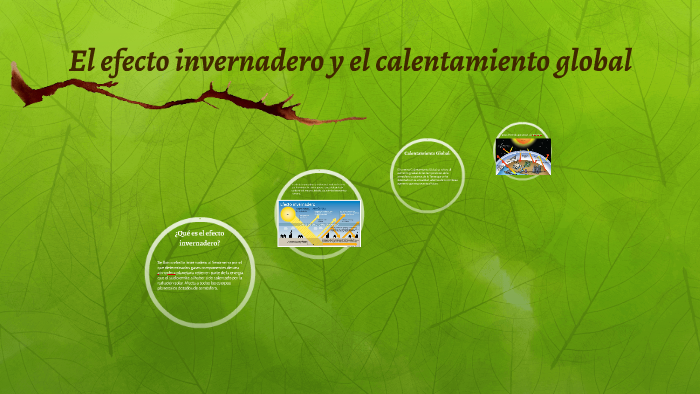 El efecto invernadero y el calentamiento global by Camila Gómez on Prezi
