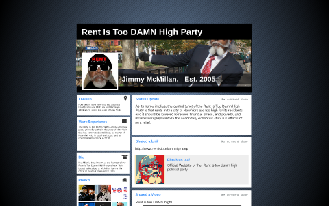 Rent Is Too DAMN High Party by Israel Martinez on Prezi