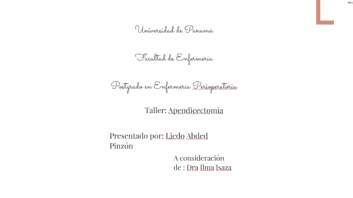 Apendicectomia by Abded ´Pinzon on Prezi