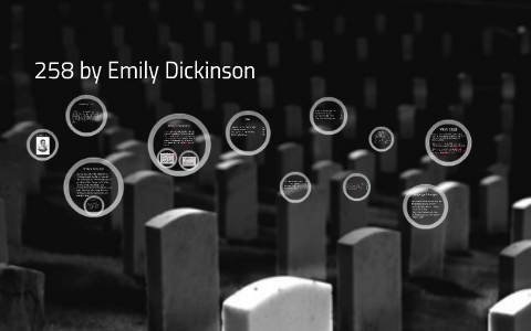 emily dickinson 258 analysis