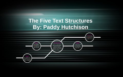 The Five Text Structures by Paddy Hutch on Prezi