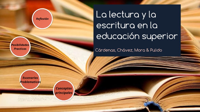 Lectura y escritura en la educación superior by Julián Cárdenas