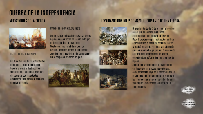 Guerra de la independencia española by sadra ruiz mulas on Prezi