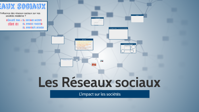 Les Réseaux sociaux by mehdi elbouari on Prezi