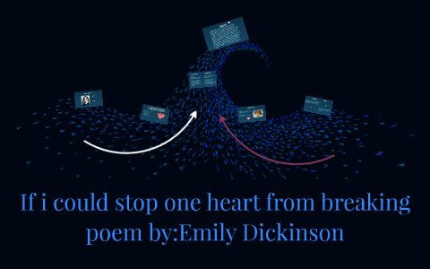 If I Could Stop One Heart From Breaking By Emily Dickinson By Sona If I Could Stop One Heart From Breaking By Emily Dickinson By Sona