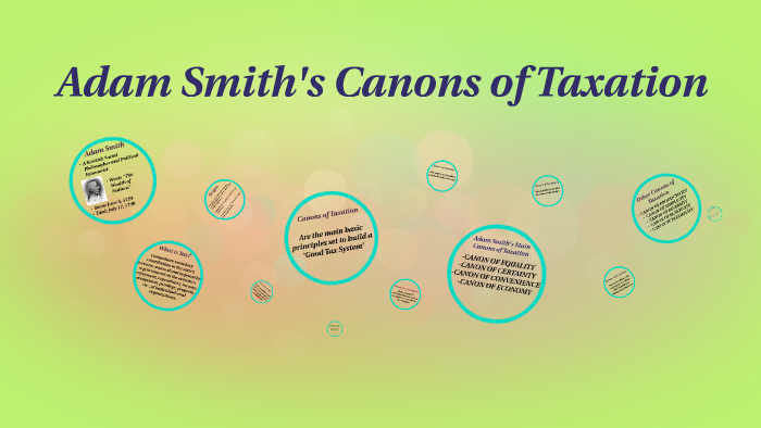 Canons Of Taxation By Maria Katrina Dee Gurro