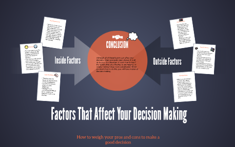 decision factors making prezi