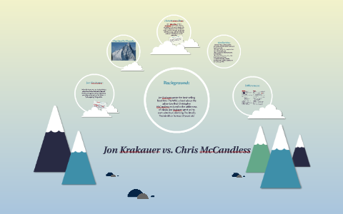 compare and contrast chris mccandless and jon krakauer essay