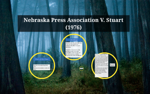 Nebraska Press Association V. Stuart (1976) by morgan hall on Prezi