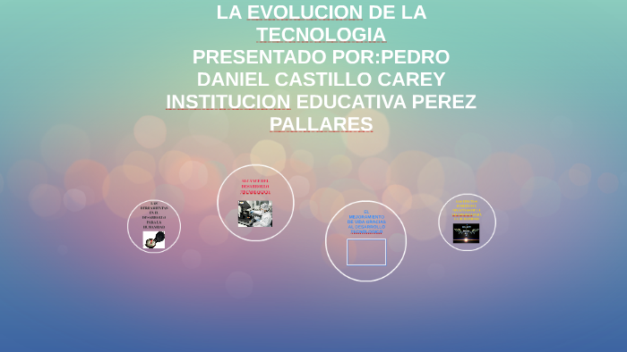 LA EVOLUCION DE LA TECNOLOGIA by pedro daniel castillo carey on Prezi