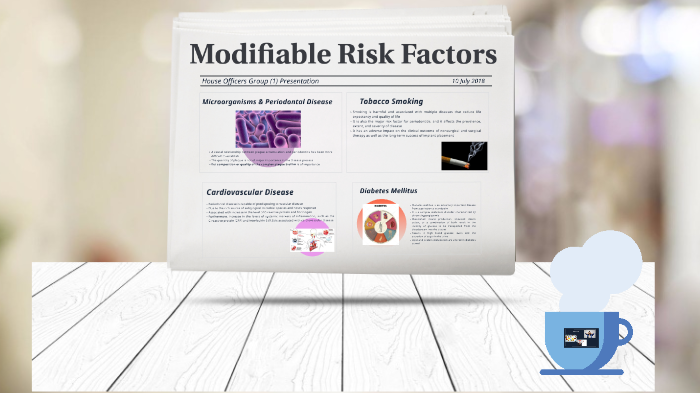 Watch Modifiable Risk Factors Modifiable Risk Factors by Kyaw Min Thu on Prezi