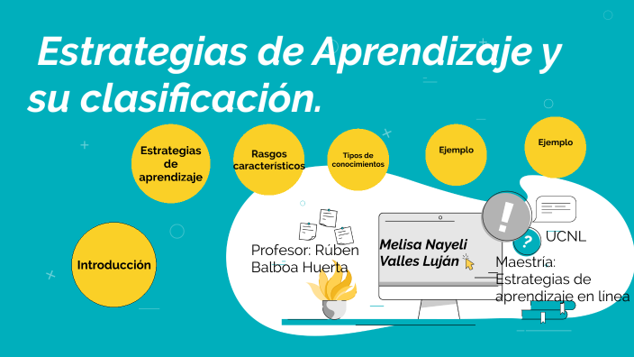 Estrategias de Aprendizaje y su clasificación. by Melisá Jaja on Prezi