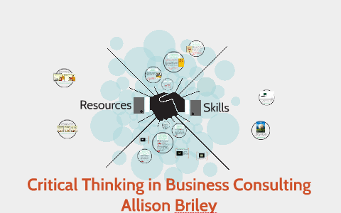 critical thinking in business management