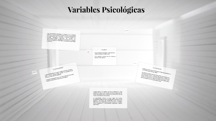 Variables Psicologicas By Gabriel Zarate On Prezi 8497
