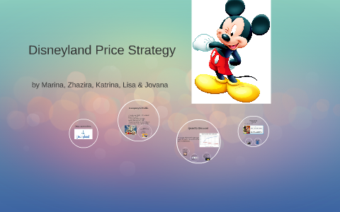 Disneyland Price Strategy by Marina Skoropadskaya
