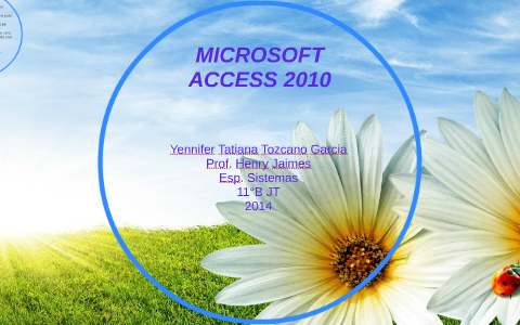 MICROSOFT ACCESS 2010 by on Prezi