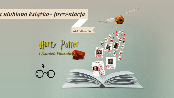 Moja Ulubiona Ksiazka Harry Potter I Kamien Filozoficzny By Jakub Lukiewski