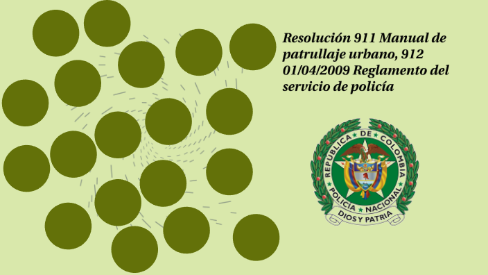 Resolución911 Manual De Patrullaje Urbano 912 Reglamento Del Servicio De Policía By Oscar Ariza 2813