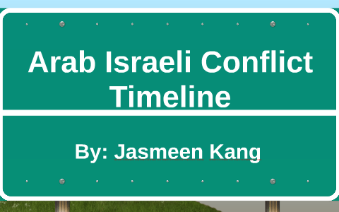 Arab Israeli Conflict Timeline By Jasmeen Kang On Prezi