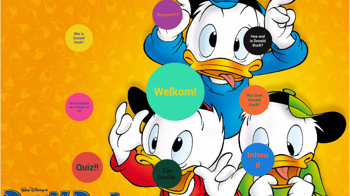 Donald Duck Spreekbeurt By Timon B On Prezi