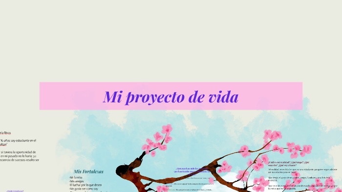 Mi proyecto de vida by Daniela Rivas on Prezi