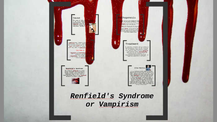 Renfields Syndrome By Lissie Amarilla