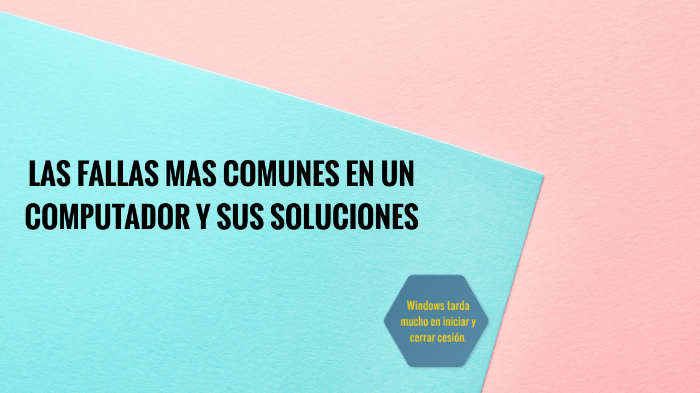 Fallas Mas Comunes En Un Computador By Karol Valentina Peña Castellanos