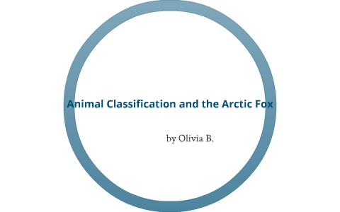 animal classification and he arctic fox by olivia bowman on Prezi Next