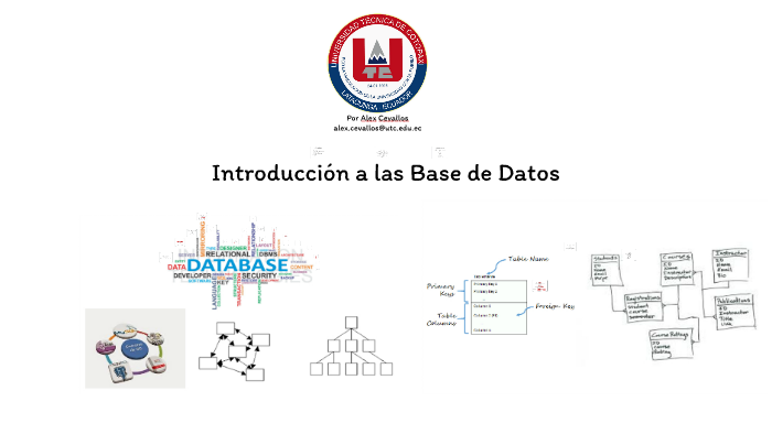 Introducción a las Base de Datos by alex cevallos on Prezi