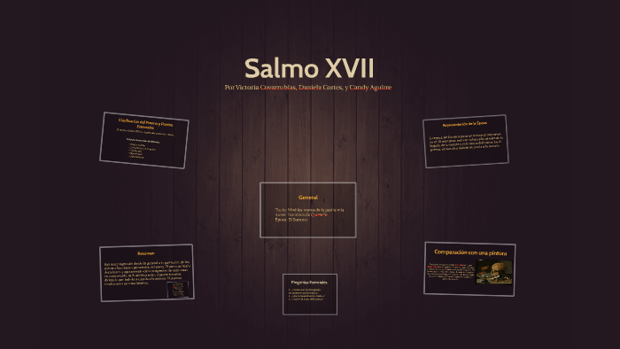 Salmo Xvii Unexpected Truths And Powerful Lessons - 6obg11g