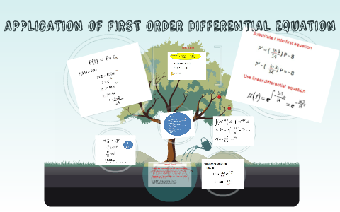 APPLICATION OF FIRST ORDER DIFFERENTIAL EQUATION by Samsiah Cw on Prezi