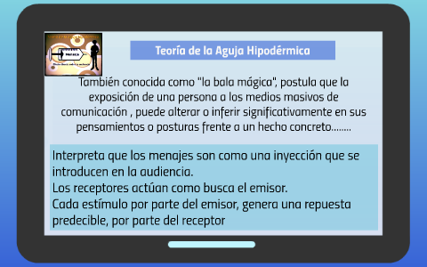 Teoría de la Aguja Hipodérmica by Verónica Rocchio