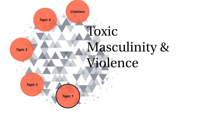 The relationship between toxic masculinity and violence by Cailin Capra ...