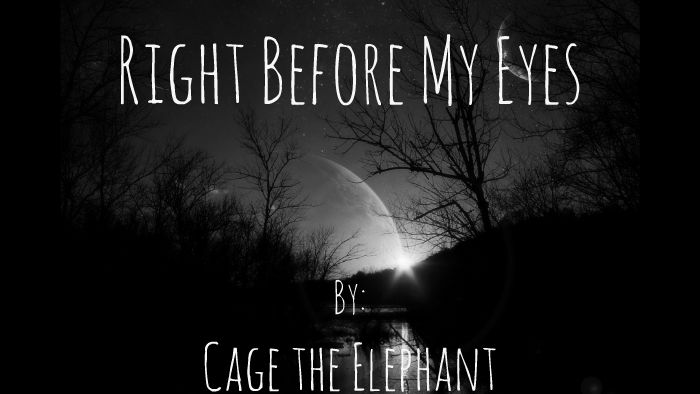 Cage The Elephant Right Before My Eyes By Laurah Mcgovern