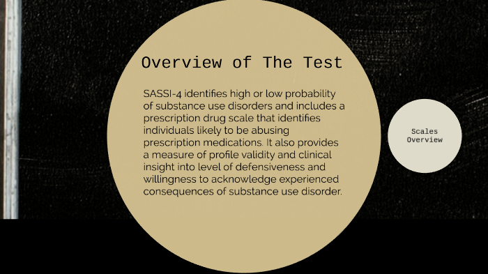 High Rx Scale  The SASSI Institute