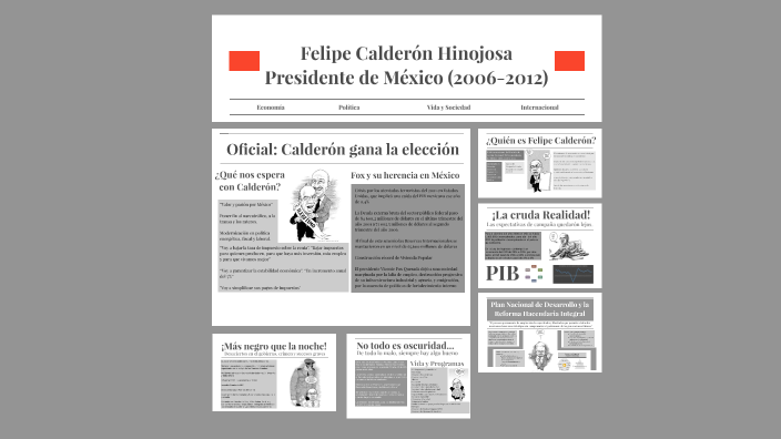 Sexenio De Felipe Calderón By Jesus Antonio 8252