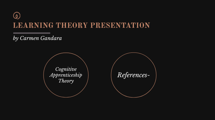 COGNITIVE APPRENTICESHIP THEORY By Carmen Gandara On Prezi