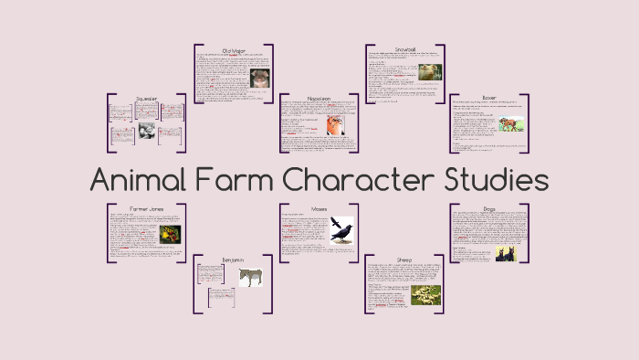 Mapping Animal Farm Characters