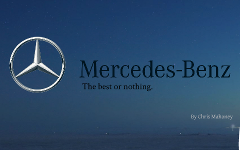 presentation about mercedes company