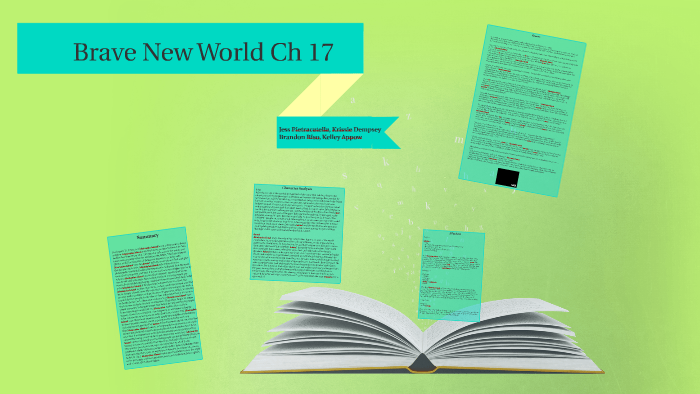 brave new world dialectical journals