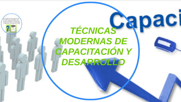 TECNICAS MODERNAS DE CAPACITACIÓN Y DESARROLLO by Viridiana Manrique