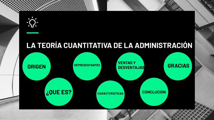 LA TEORÍA CUANTITATIVA DE LA ADMINISTRACIÓN by Najhely QR on Prezi