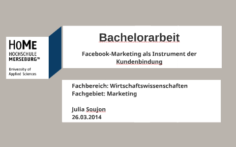 Facebook Marketing Als Instrument Der Kundenbindung By Julia Soujon