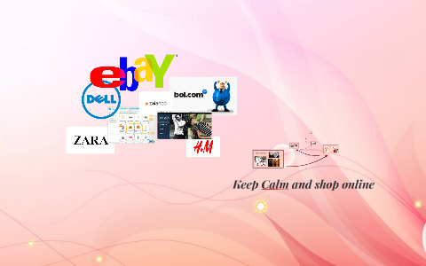 Keep Calm and shop online by Lola Van Haren
