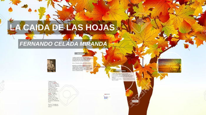 LA CAIDA DE LAS HOJAS by monserrat gomez ramos on Prezi