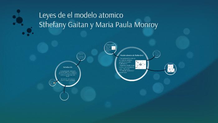 Leyes del modelo atomico by sthefany gaitan bonilla